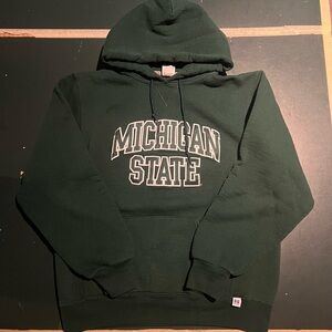 Russell Athletic Dark Green Michigan State Hoodie